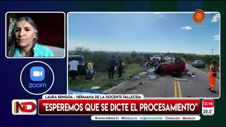 Expectativa de la familia Bengoa por las pericias accidentológicas