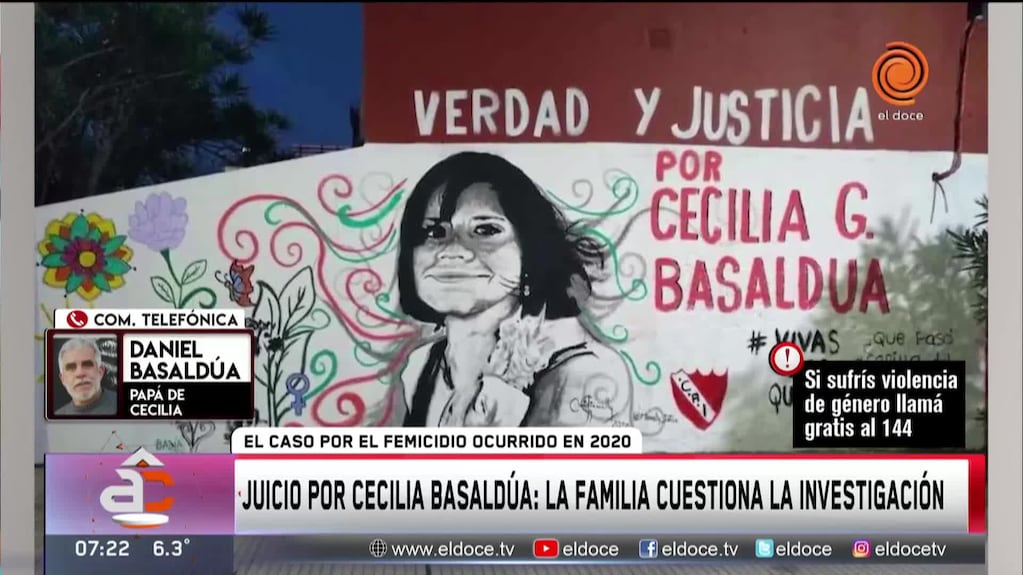 El padre de Cecilia Basaldúa apuntó contra la fiscal del caso