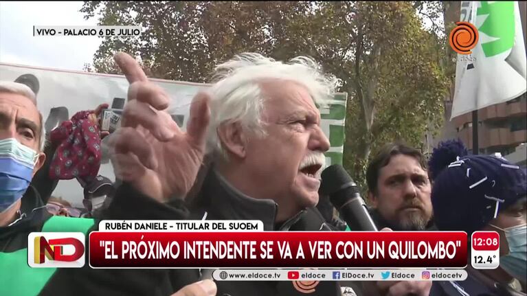 El discurso de Daniele en la asamblea del Suoem