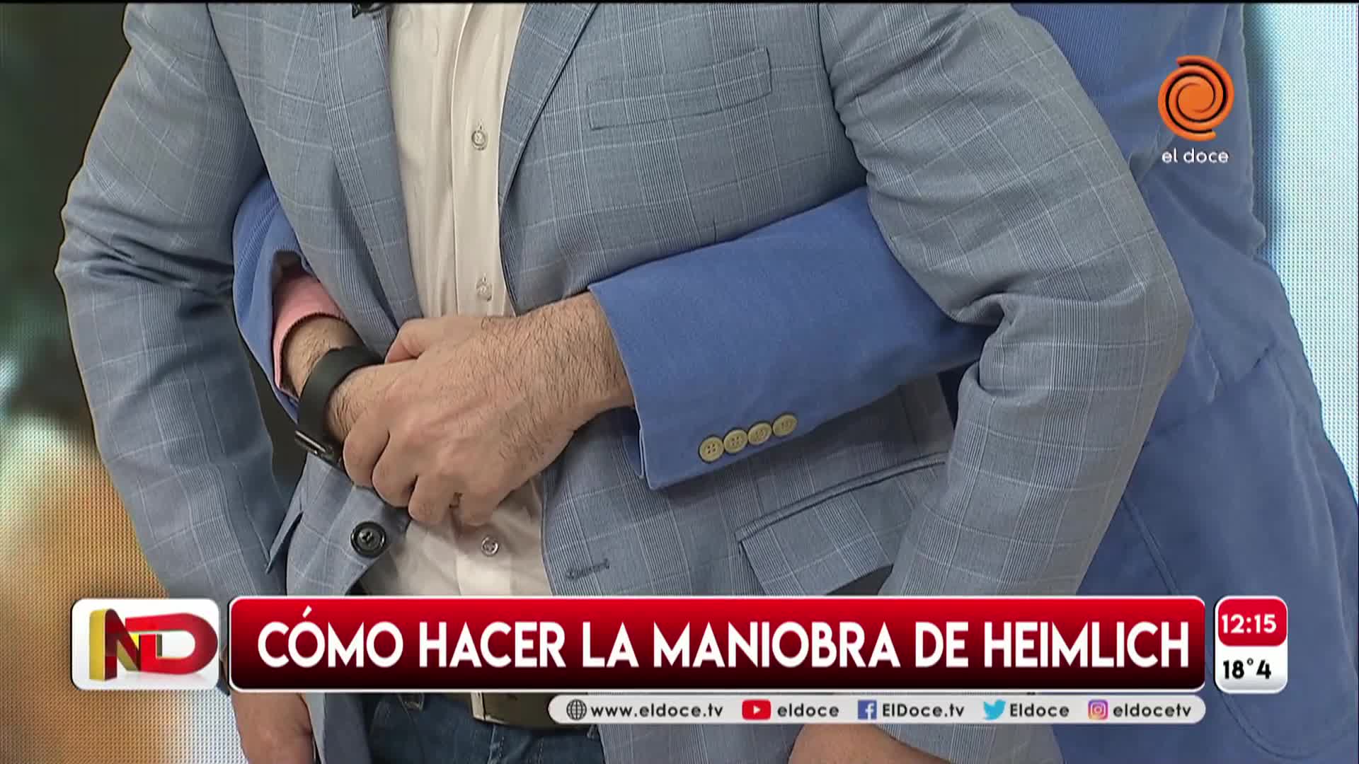 Qué hacer (y qué no) ante una asfixia: así se hace la Maniobra de Heimlich