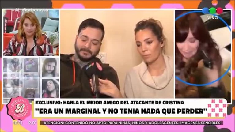 Testimonio del amigo del agresor de Cristina Kirchner