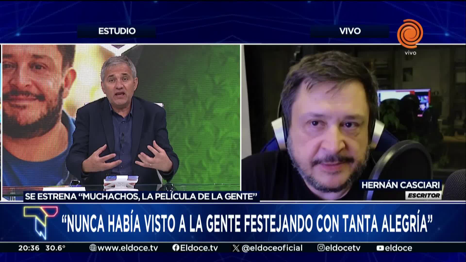 Casciari y la pregunta que trata de responder la película Muchachos