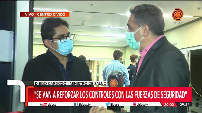 El ministro Diego Cardozo detalló las medidas que se aplicarán en Córdoba