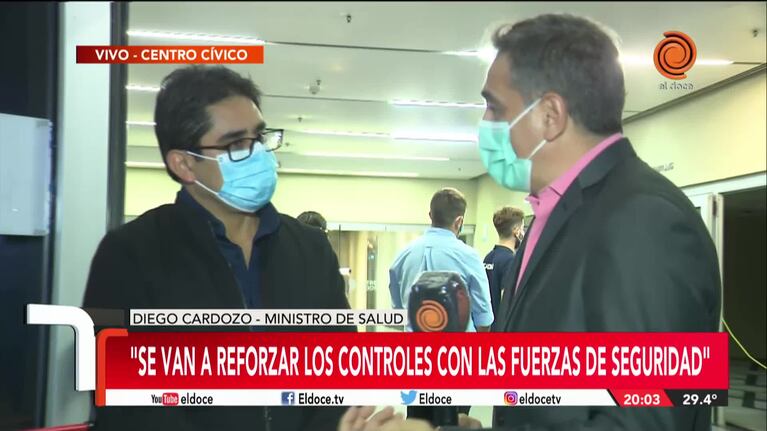 El ministro Diego Cardozo detalló las medidas que se aplicarán en Córdoba