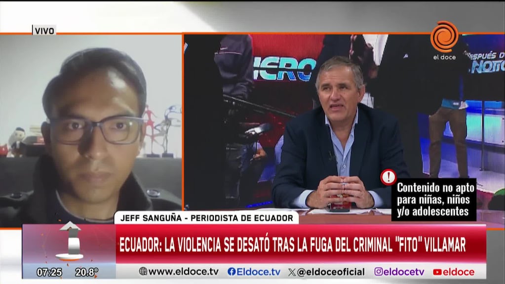 Violencia narco en Ecuador: quiénes son los prófugos más peligrosos