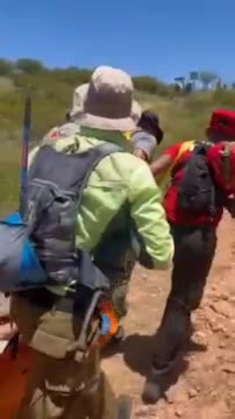 Una joven se golpeó en las Altas Cumbres y debió ser rescatada