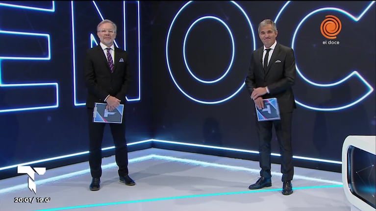 Así fue la apertura del nuevo Telenoche