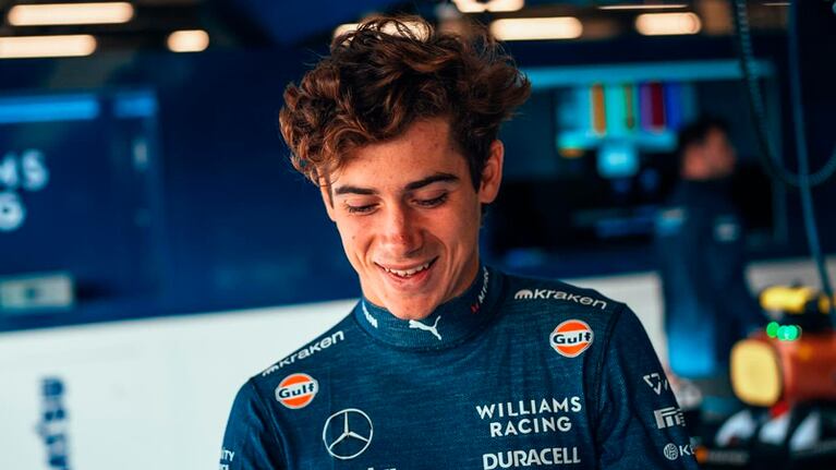 El consejo 100% argentino de Colapinto por el merchandising de Williams con su cara: “No se fundan”