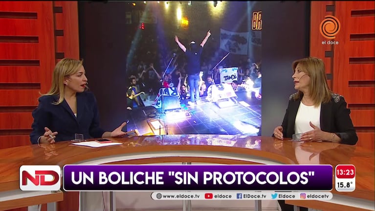 Córdoba: show de rock "sin protocolos"