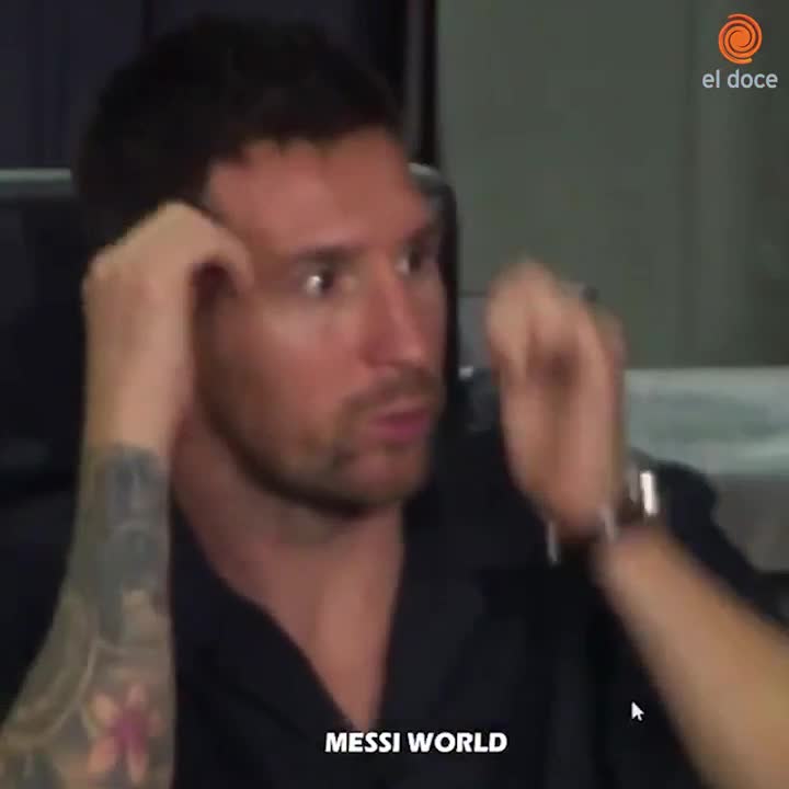 Las caras de Messi al ver la derrota del Inter Miami 