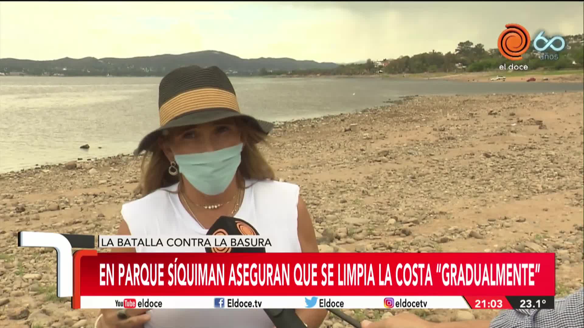 Aseguran que limpian el lago en Parque Síquiman