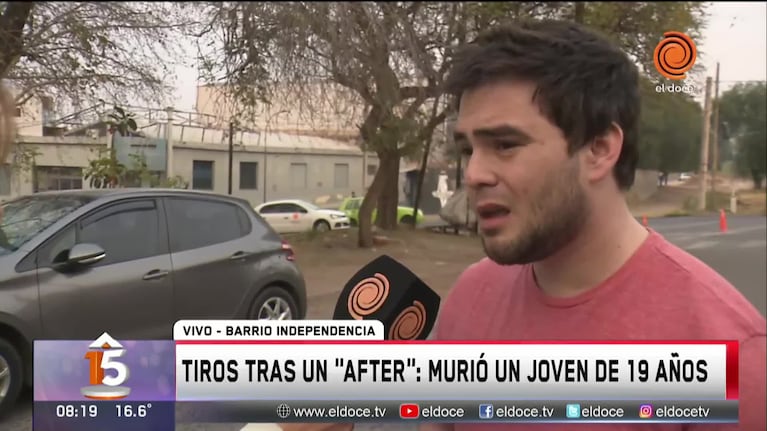 Mataron a un chico de 19 años a metros de un after