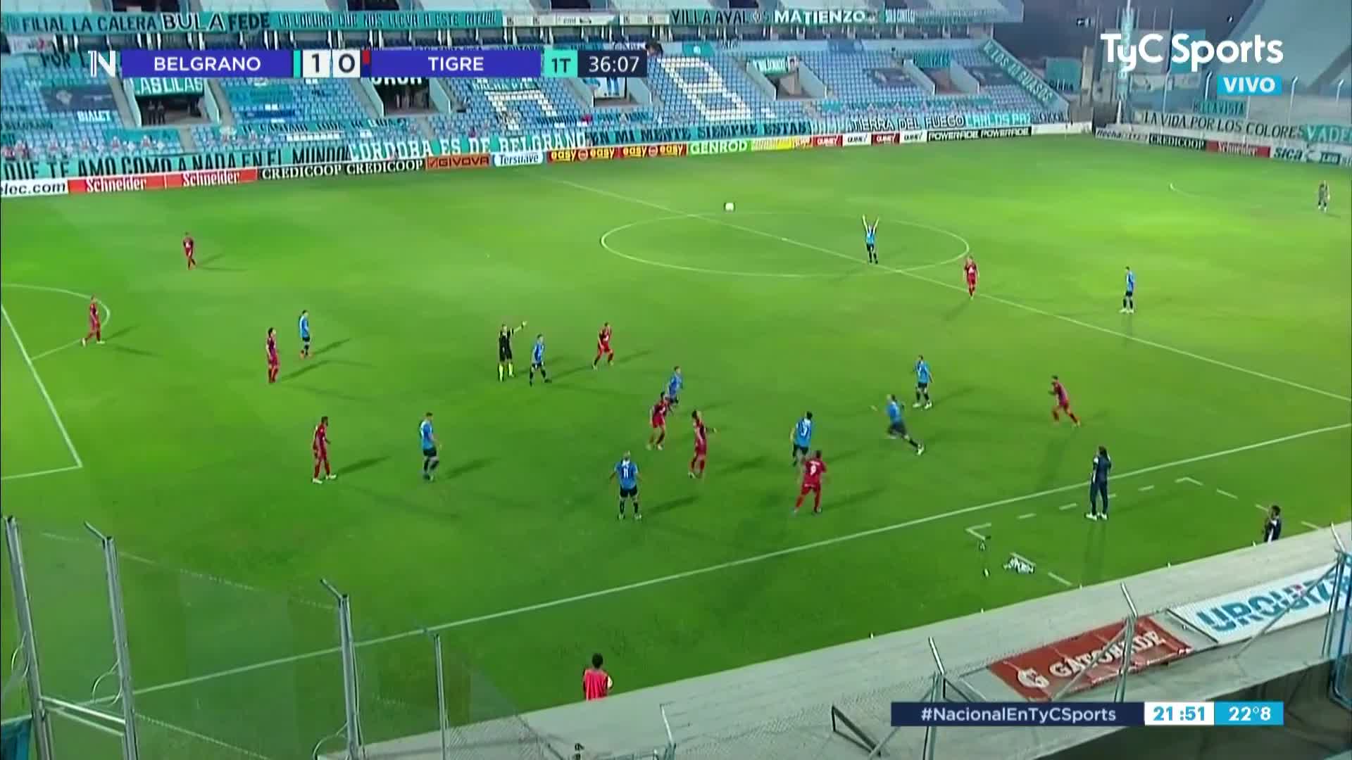 Belgrano: el gol de Ruiz Gómez, el nuevo refuerzo