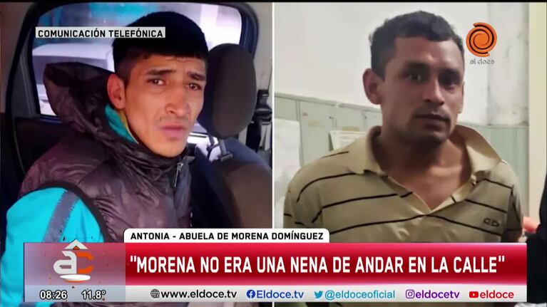 El dolor de la abuela de Morena tras el crimen en manos de motochoros