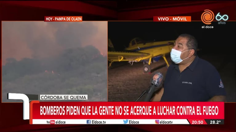 Advierten que aviones hidrantes no pueden trabajar por vecinos