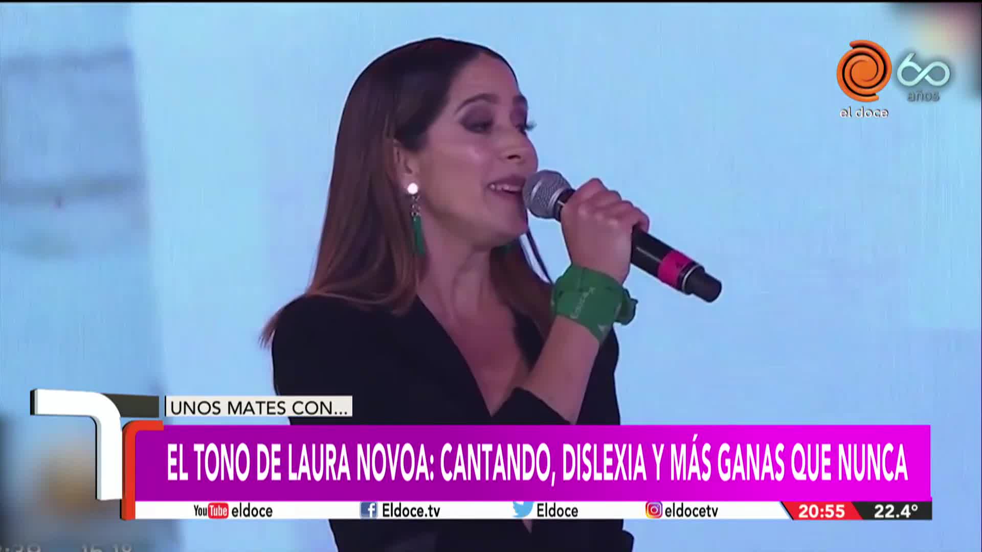 Laura Novoa: Cantando 2020, dislexia y feminismo