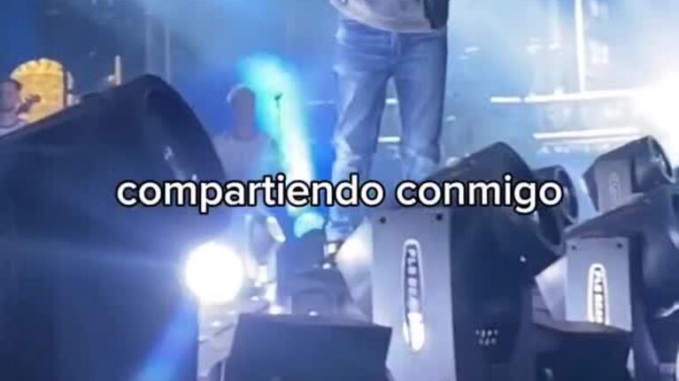 Ulises dedicó unas emotivas palabras a su público