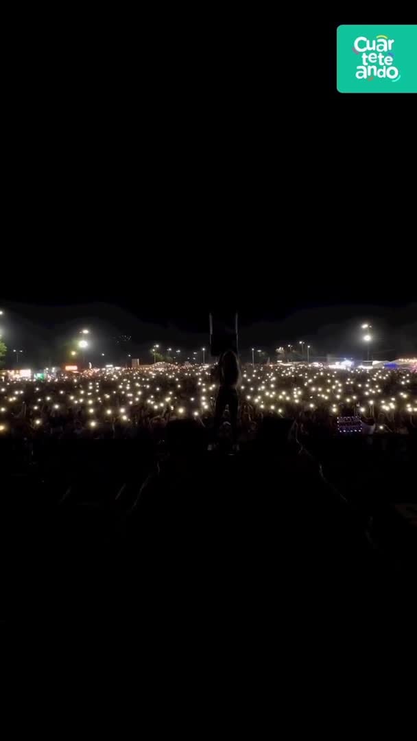 El emotivo momento entre Magui Olave y su público 