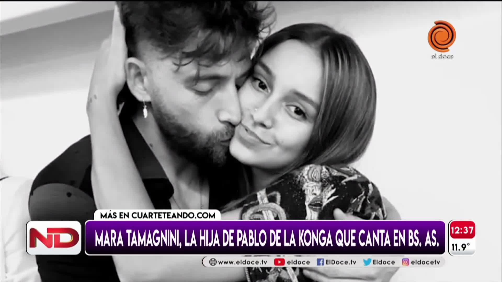 Mara Tamagnini: "Mi papá me dice que sea humilde, estudie y disfrute"