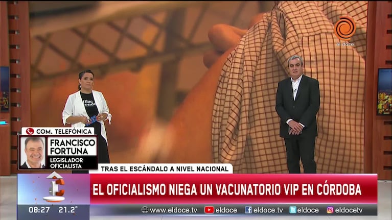 Córdoba: el Gobierno niega que exista un vacunatorio vip