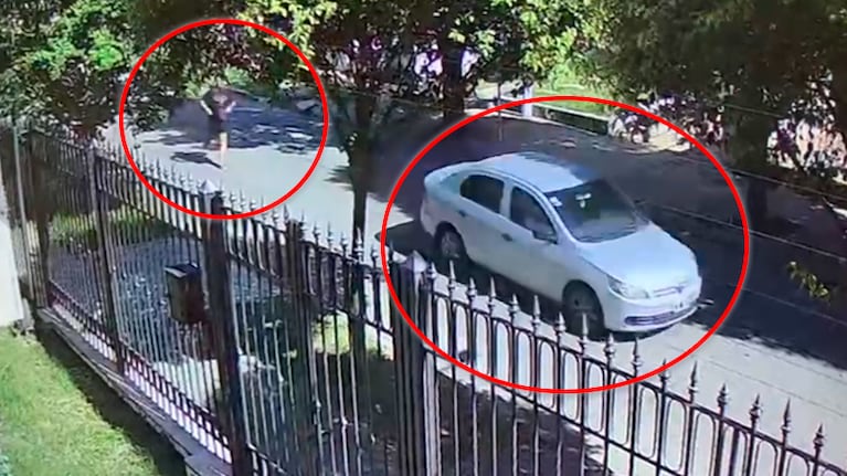 Robo de un auto a plena luz del día en barrio Colinas de Vélez Sarsfield