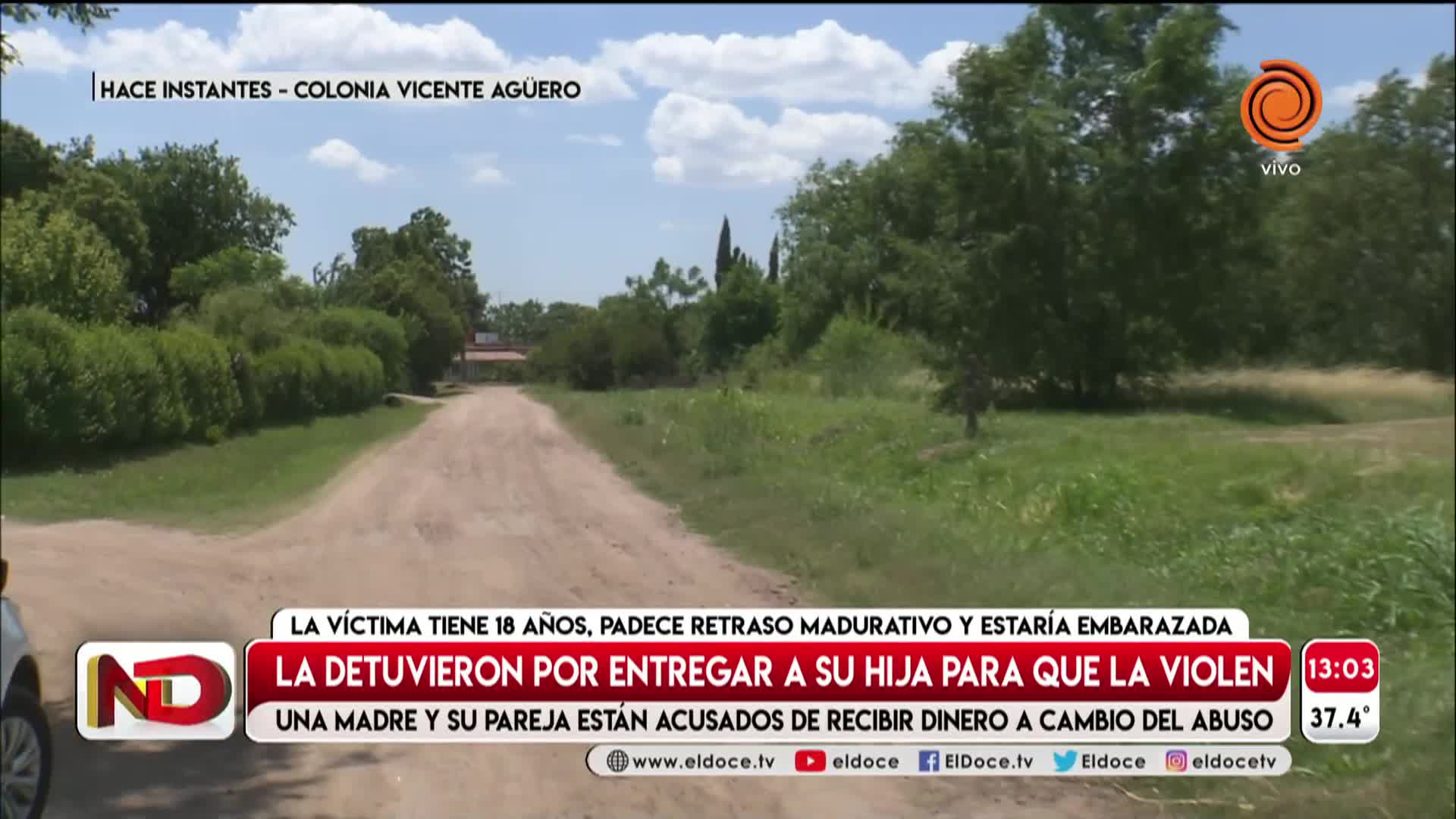 Habló el tío de la joven entregada por su madre para ser abusada