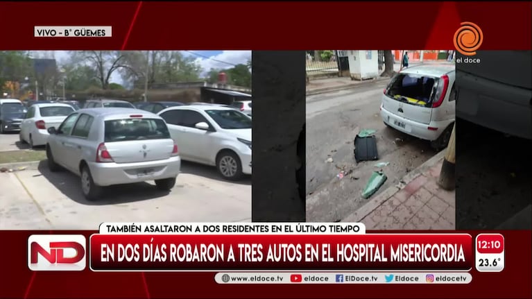 El temor de médicos y enfemeros por robos en el Hospital Misericordia