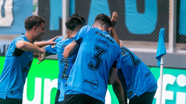 El gol de Lisandro López y el 2 a 1 de Belgrano ante Newell’s