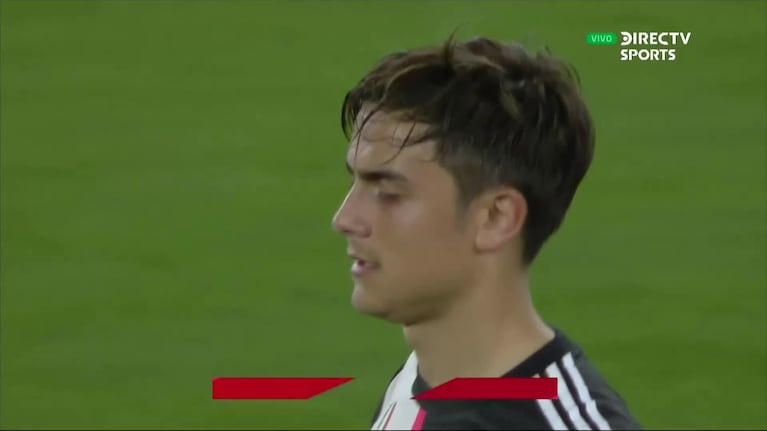 El penal errado de Dybala en Juventus