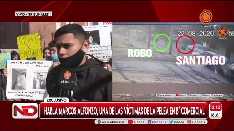 Lo quebraron y le gatillaron cuando mataron a Santiago Orellano: el relato del horror