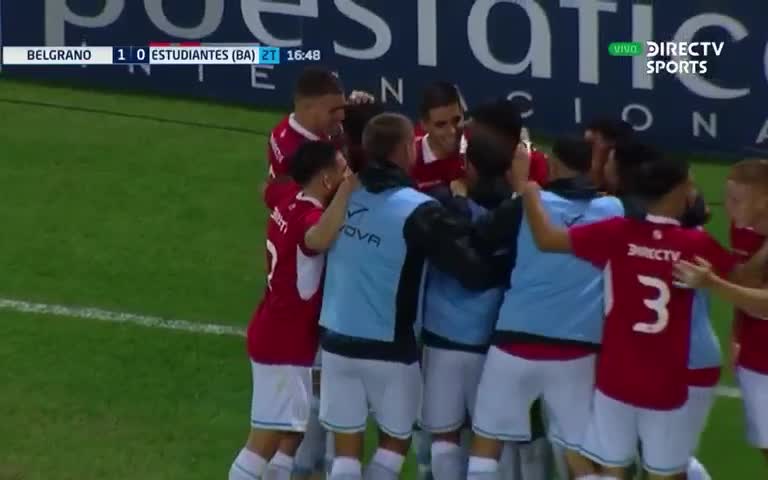 El gol del triunfo de Belgrano ante Estudiantes (BA)