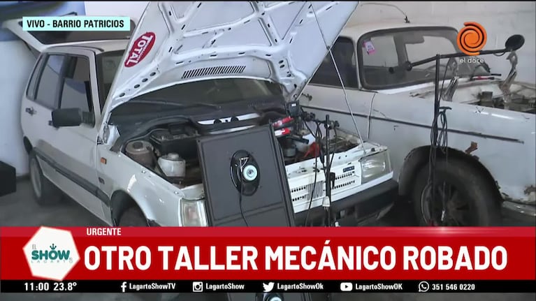 Desvalijaron un taller mecánico que abrió hace diez días