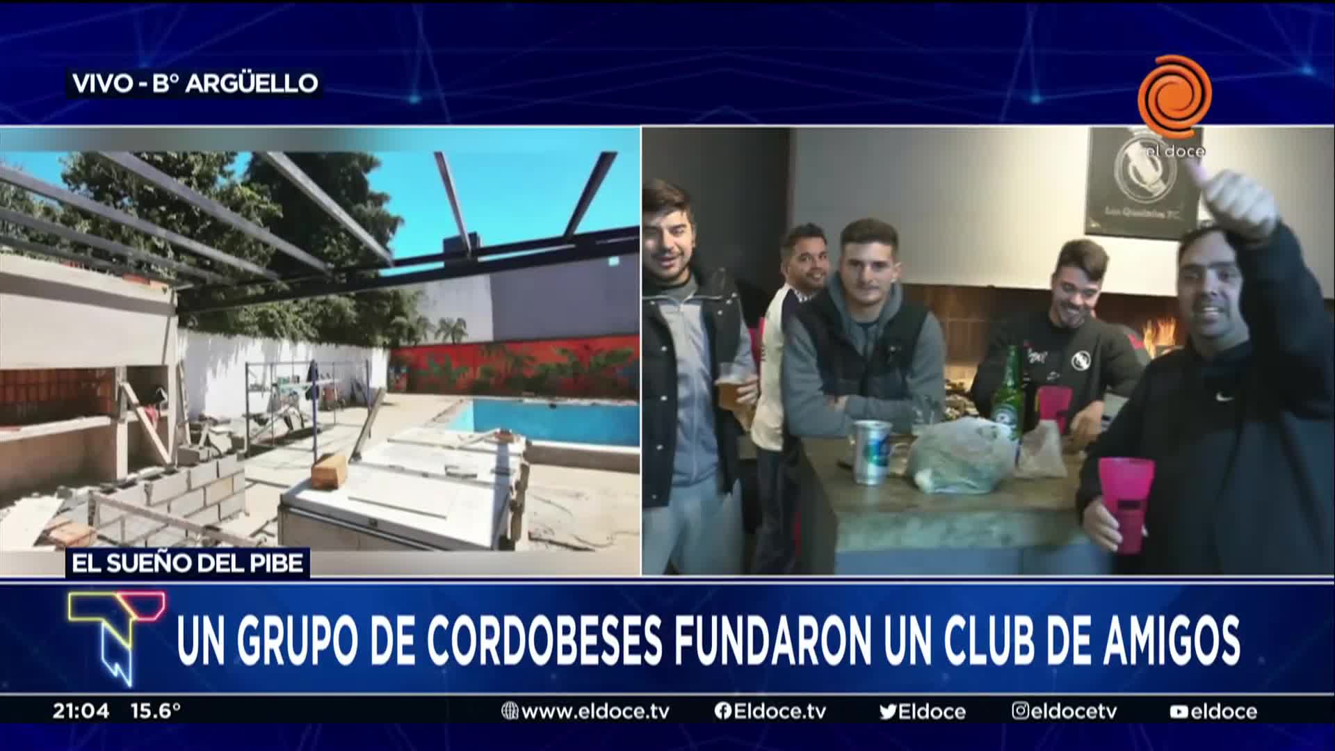 "Los Quedados": los cordobeses que fundaron un club de amigos