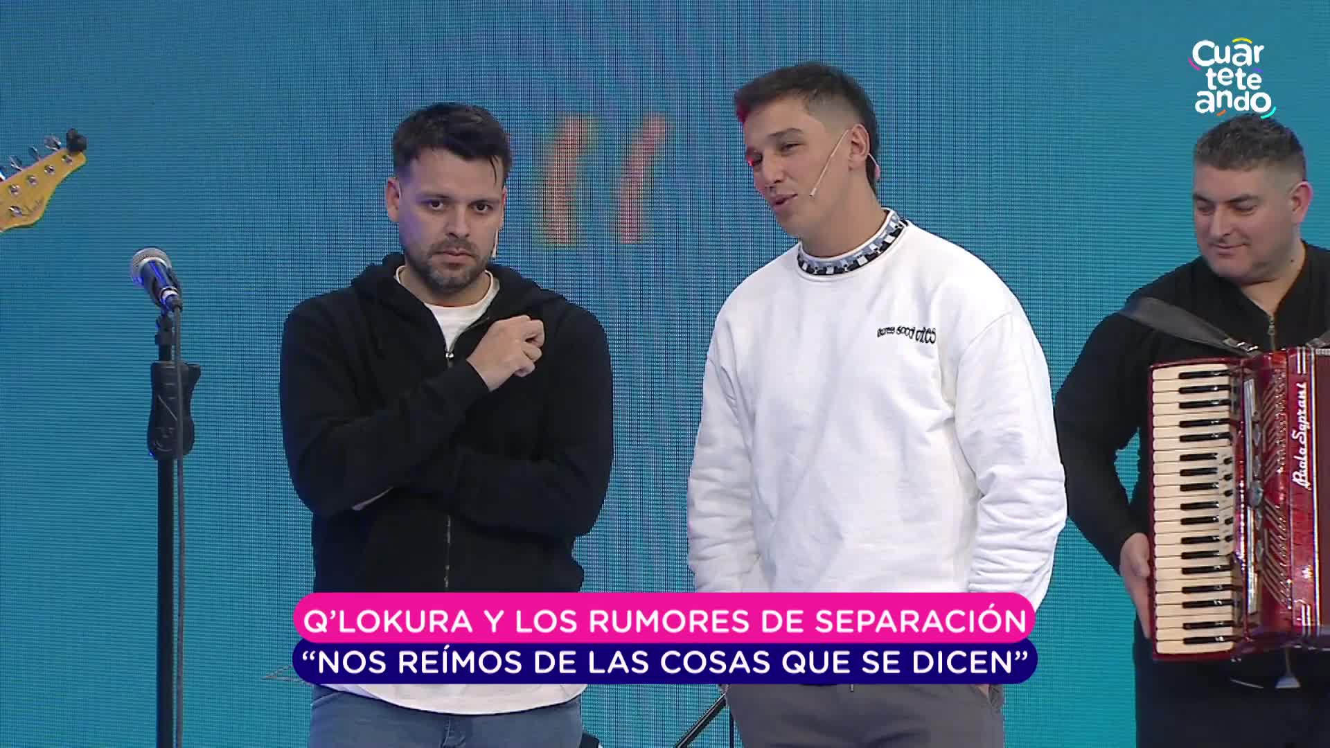 El Chino y Nico hablaron de los rumores de separación