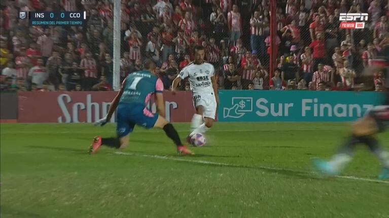 Instituto-Central Córdoba: resumen del primer tiempo