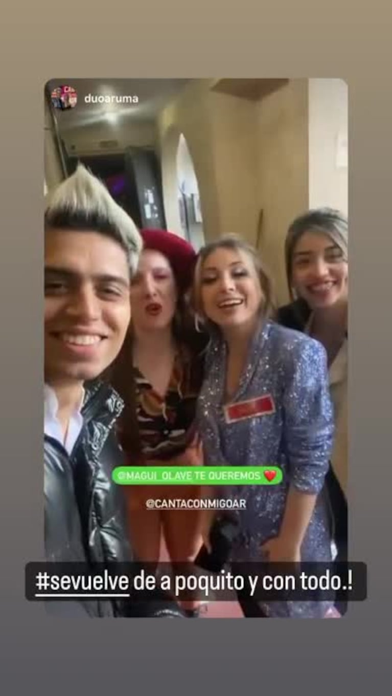 Magui Olave volvió al jurado de Canta Conmigo Ahora