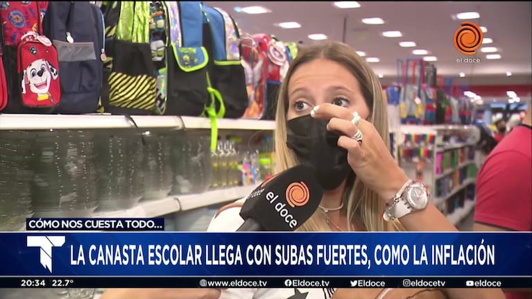 Al ritmo de la inflación: la canasta escolar llega con subas de hasta el 50%