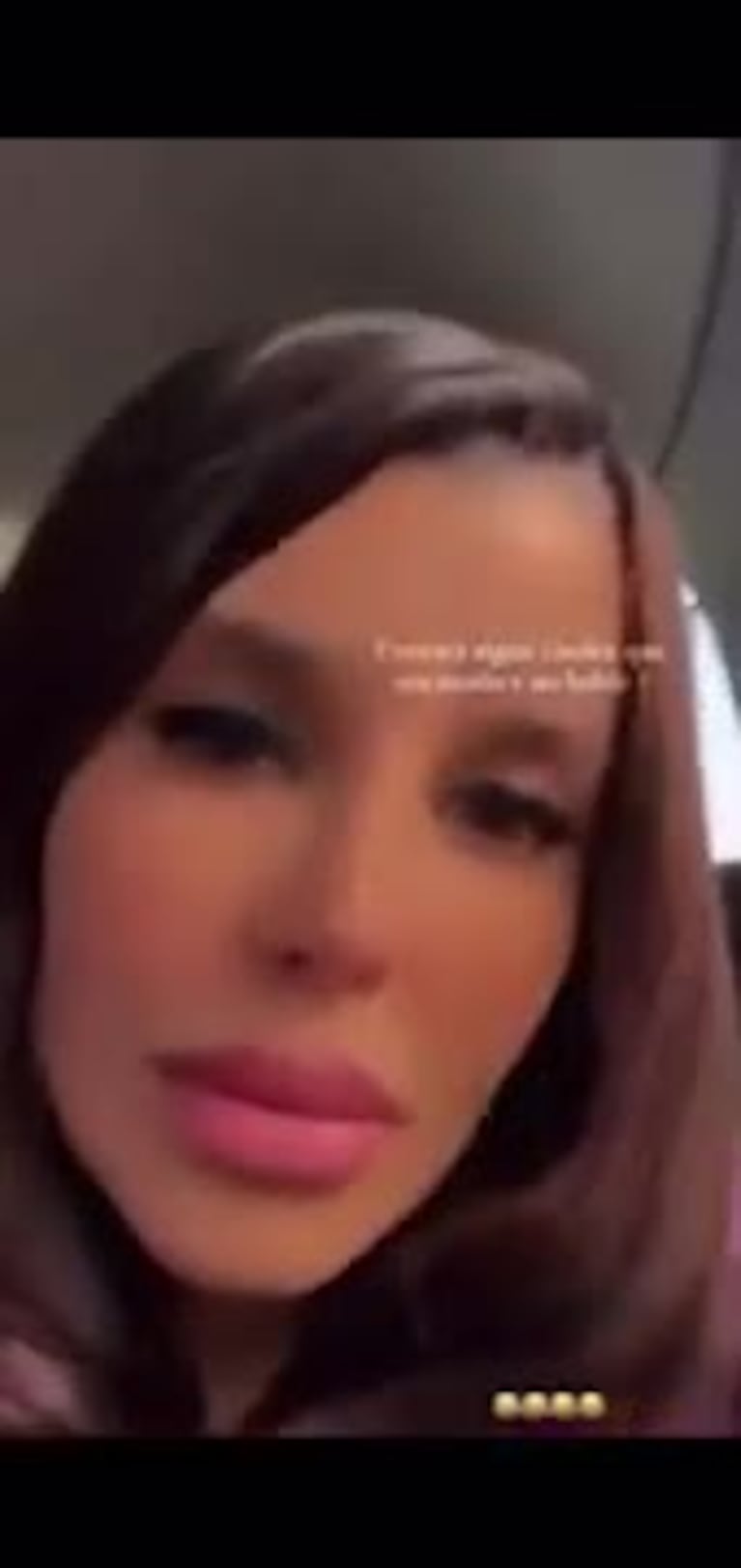 Charlotte Caniggia se hartó de los taxistas