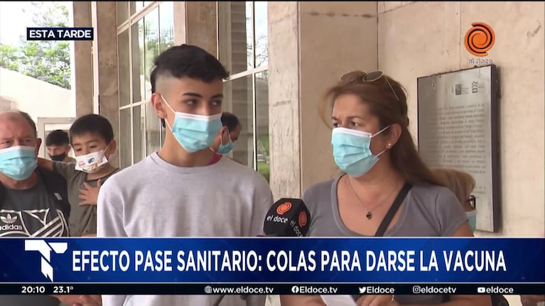 Por el pase sanitario y la nueva variante, creció la demanda de vacunas en Córdoba