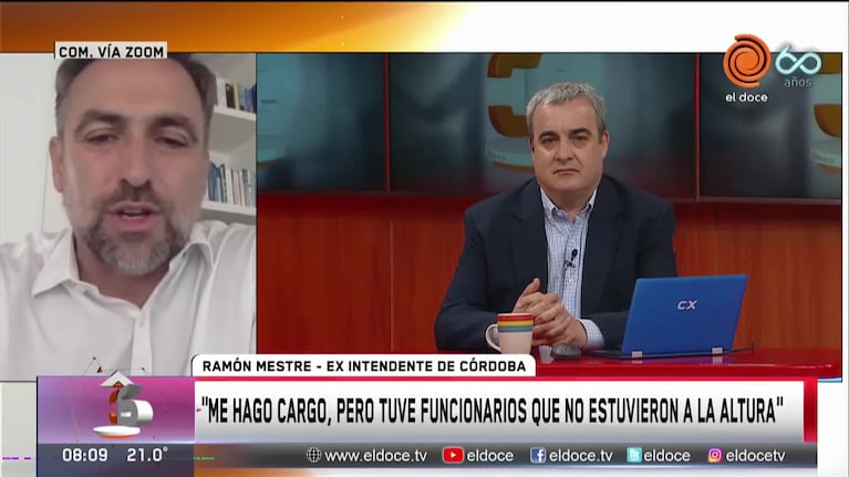 Ramón Mestre: críticas a su gestión y pedido de diálogo a Schiaretti