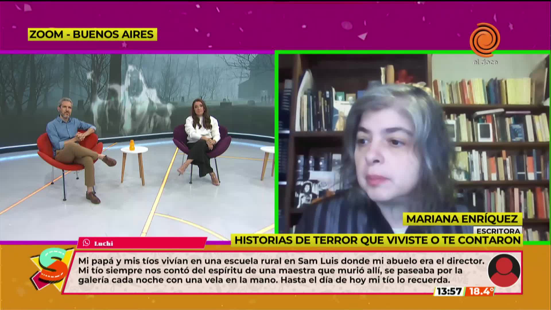 Mariana Enríquez: "Tenemos una relación temerosa con la muerte"