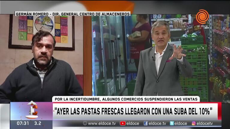 Para almaceneros, habrá problemas de abastecimiento esta semana