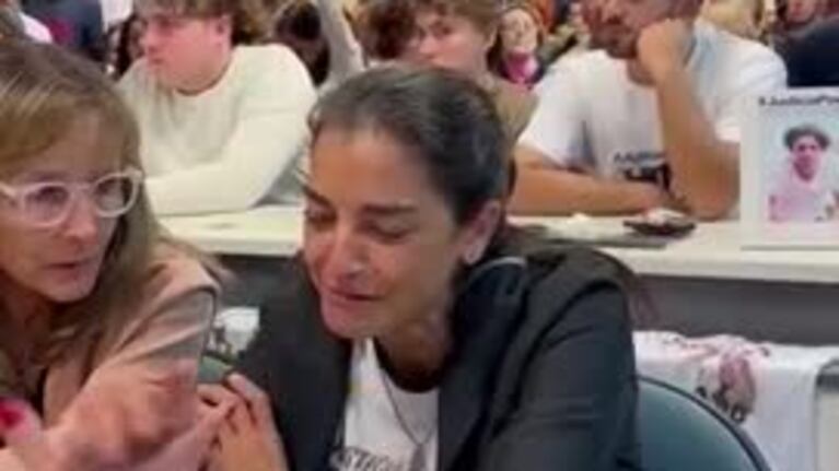 Así vivió la sentencia la madre de Blas Correas