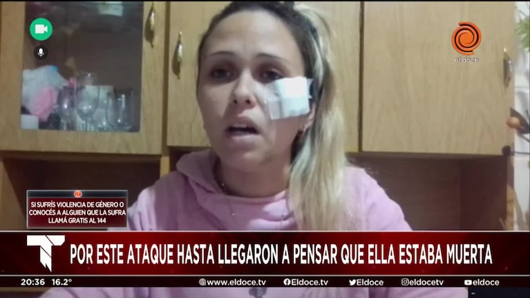 Serrano: denunció un hecho de violencia de género por parte de su ex
