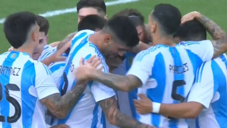 El golazo de Di María tras asistencia del Cuti Romero y el 1 a 0 de Argentina sobre Ecuador