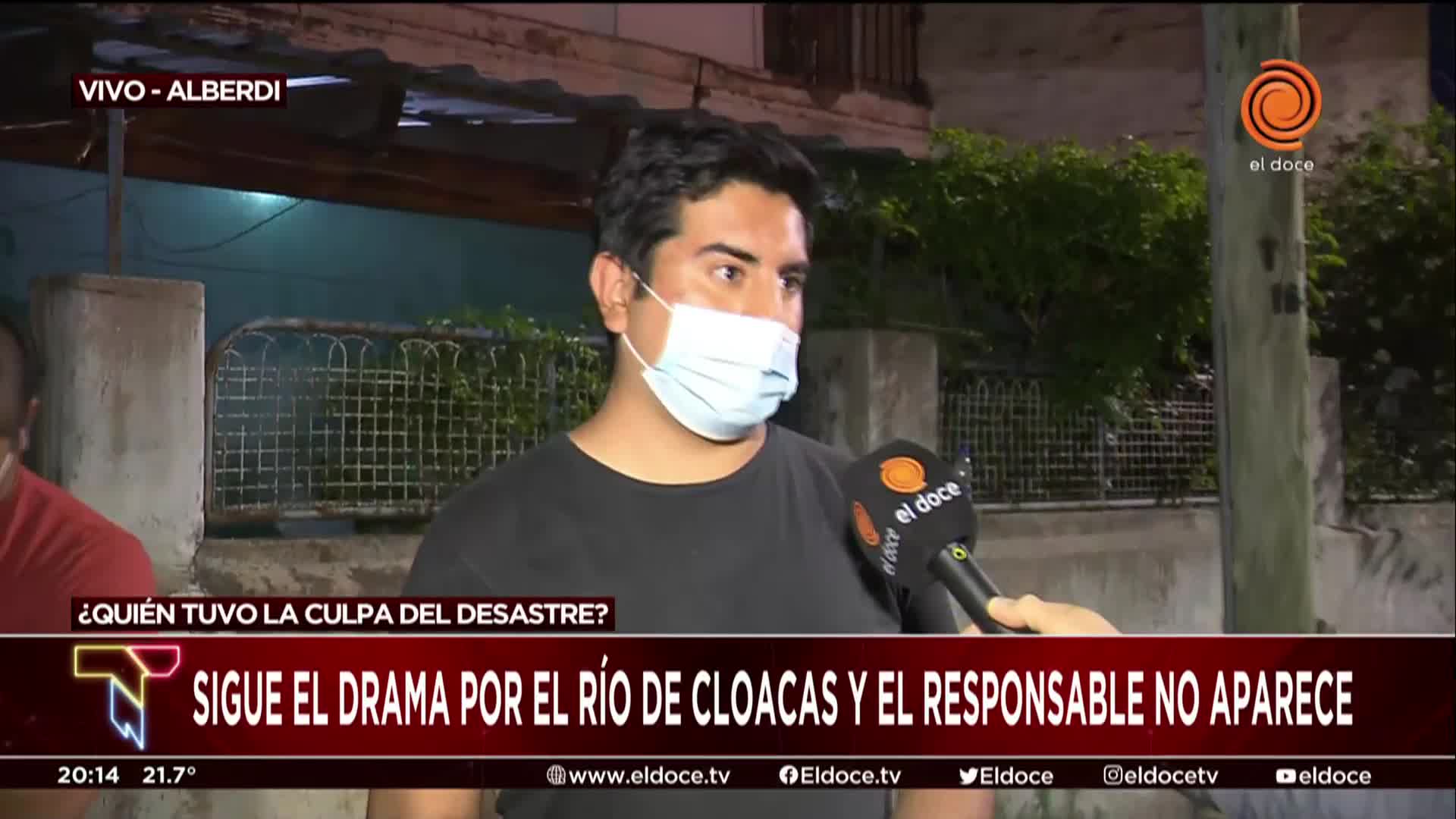 Sigue el drama en barrio Alberdi por el desborde cloacal