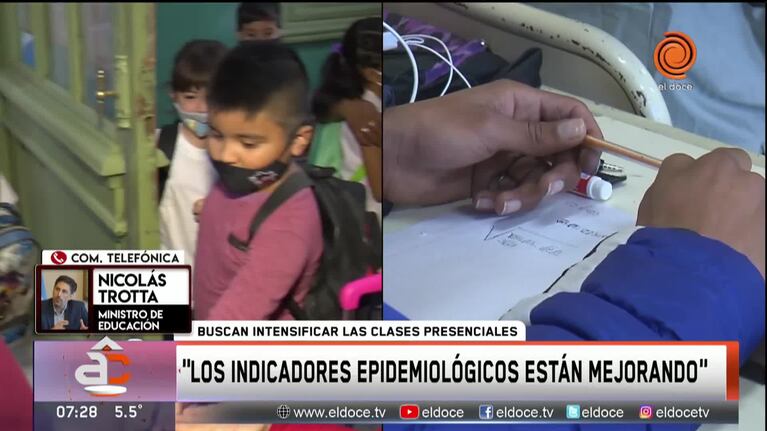 Buscan garantizar las clases presenciales en el país