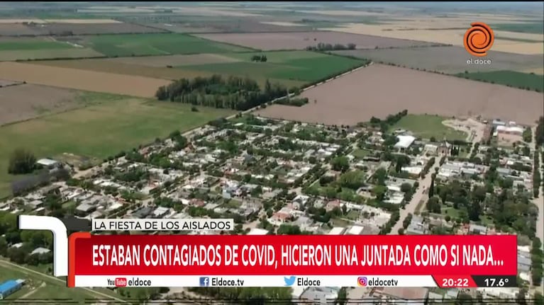 Coronavirus: un pueblo indignado por "la fiesta de los aislados"