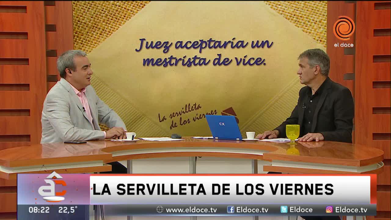 La servilleta del viernes 8 de febrero