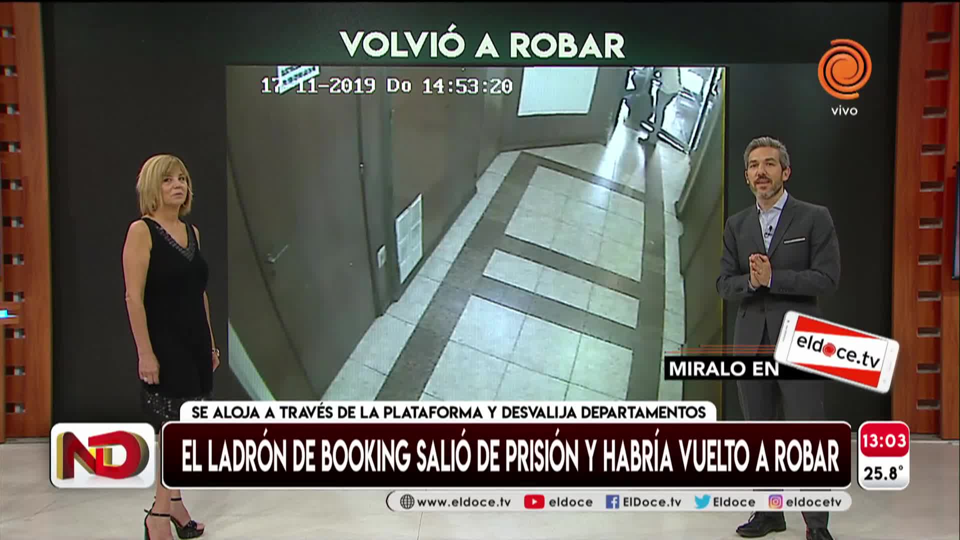 Sospecha que el ladrón de departamentos de alquiler robó de nuevo